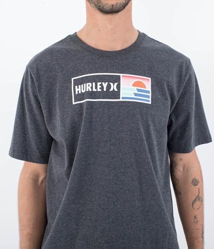 Hurley - Evd Box Waves - T-shirt - Heren