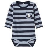 Name It - Nbmking Ls Body - Blauw - Voor Heren