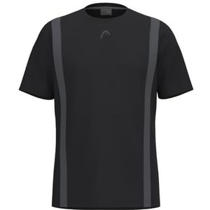 HEAD Club 25 Tech T-shirt voor heren, zwart
