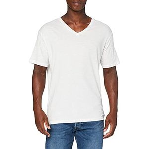 GSA OrganicPlus T-shirt met V-hals voor heren, Ster Wit, S