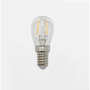 F Bright 2601940 1,2 W LED-filament warmwit licht (2700 ok). E14. Lampen voor koelkasten.