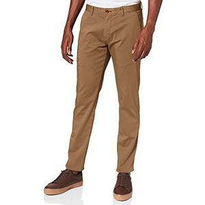 Roy Robson Scott Herenbroek, slim fit, Open Brown, 48