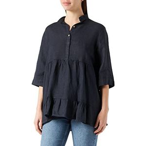 Bonamaison Dames TRLSC101064 Blouse, Marine, S