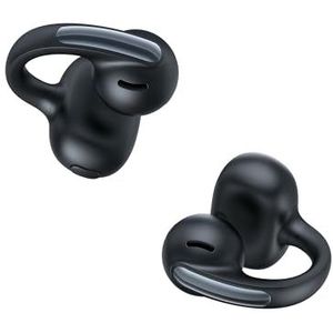 Koptelefoon - C-vormig Clip-On - Zwart - Geheugensiliconenmateriaal