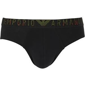 Emporio Armani Slips voor heren, Zwart, XL
