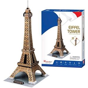 Party town 3D-puzzel, Eiffeltoren, 3D-puzzel, Eiffeltoren, Parijs, puzzels voor volwassenen, 3D-puzzel, Eiffeltoren, 3D-puzzel voor volwassenen en kinderen, C044H