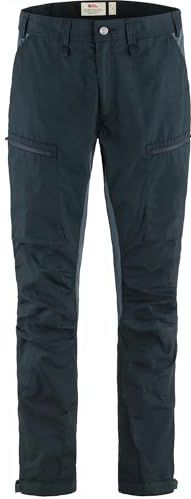 Fjallraven 82890R-555-570 Abisko Lite Trekking TRS M Reg sportbroek heren Dark Navy-Mountain Blue maat 44