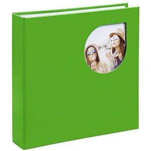 Hama Cumbia Groene en protège-pagina Fotoalbums en protèges-pagina (225 mm, 220 mm, groen, 200 Bladen, 10 x 15 cm 100 Vellen)