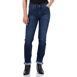 GERRY WEBER Edition Dames Jeans, Dark Blue Denim met gebruik, 42