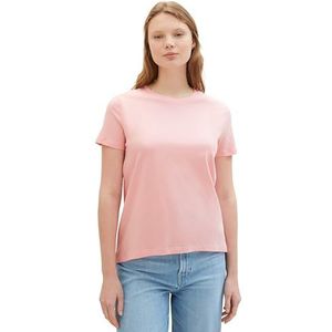 TOM TAILOR Denim T-shirt voor dames, 21171 - Bubble Gum Pink, L