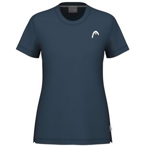 HEAD TIE-Break T-shirt voor dames, marineblauw