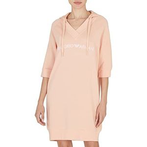 Emporio Armani Underwear Iconic Terry Maxi Sweatshirt, Apricot, L, apricot, L