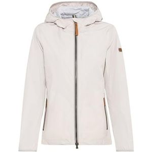 camel active Functionele windbreaker voor dames van gerecycled polyester, parelwit, 36