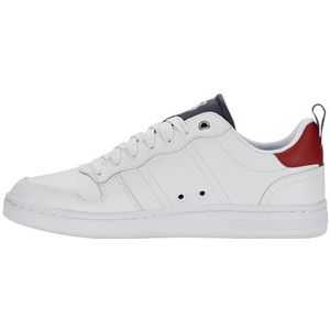 K-Swiss Lozan Match LTH sneakers voor heren, wit/saba/peacoat, 42,5 EU, White Saba Peacoat, 42.5 EU