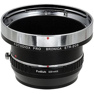 Fotodiox Pro Lens Mount Adapter - Bronica ETR Mount SLR Lenzen naar Micro Four Thirds (MFT, M4/3) Mount Mirrorless Camera Body