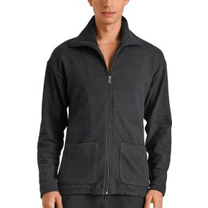 CALIDA Heren RMX Lounge Time Off T-shirt, Antraciet Melé, 46/48 NL