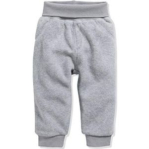 Playshoes Unisex fleece fleece broek babybroek, grijs/gemengd, 92