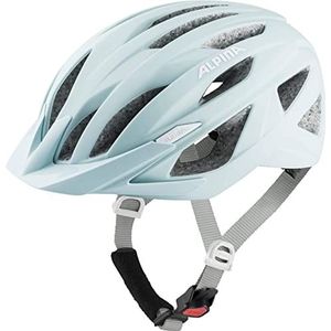 ALPINA PARANA, pastel-green matt, 55-59 cm, veilige fietshelm voor dames en heren, individueel aanpasbaar