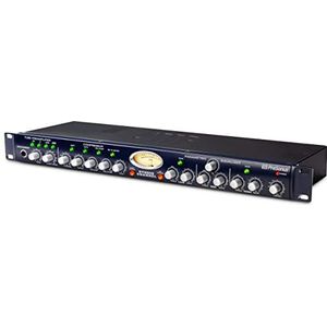 PreSonus studio-kanaal, 1-kanaals vacuümbuis kanaalkabel en DI met buisvoorversterker, compressor en EQ voor microfoons en instrumenten