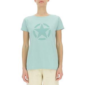 Jeep T-shirt dames, schoppen jade/graniet grootte, XS