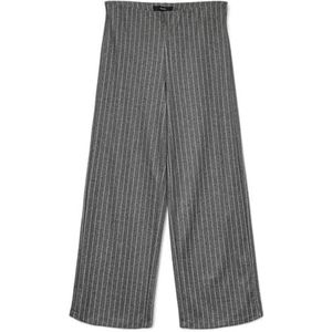 Vero Moda - Vmberlin My Mw Wide Print Pant - Grijs - Pantalon