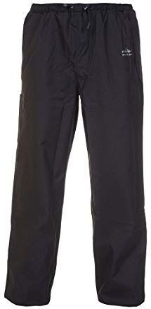 Regenbroeken - Zwart - 100% Polyester - Met Steekzakken en Rits