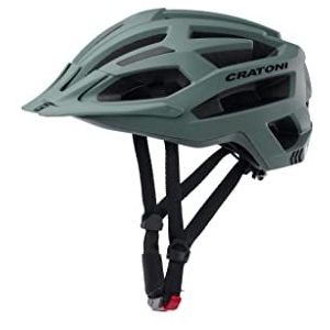Cratoni Unisex - C-Flash Helmen voor volwassenen, sage/mat, L