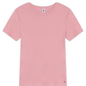 Petit Bateau T-shirt met korte mouwen voor dames, Roze, XXS