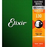 Elixir® Strings vijfde vernikkelde stalen snaar voor basgitaar met NANOWEB®-Coating, lange nek, licht B (.130)