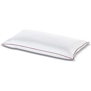 Cama express Hoofdkussen van vezel, dubbele overtrek, hypoallergeen, anti-mijt, antibacterieel, bijzonder zacht, 135 cm