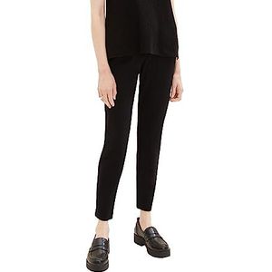 TOM TAILOR 1008375 Jersey loose fit broek dames,14482 - Deep Black,42W / 32L