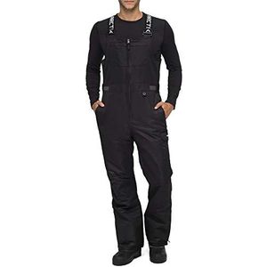 ARCTIX Lawine tuinbroek voor heren, atletische pasvorm, geïsoleerde skislabbetjes, zwart, XL/32 Binnenbeenlengte