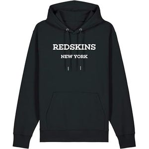 REDSKINS Sweatshirt met ritssluiting voor heren, XXL, zwart, Zwart, XXL
