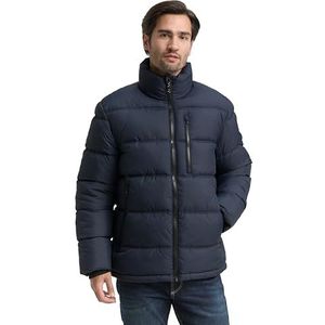 Tom Tailor - Gewatteerd Jack - Regular Fit - Opstaande Kraag