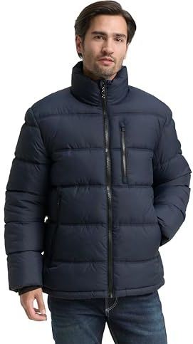 Tom Tailor - Gewatteerd Jack - Regular Fit - Opstaande Kraag