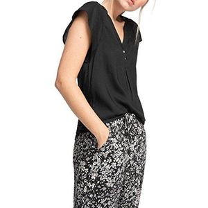 ESPRIT dames blouse, zwart (black 001), 36