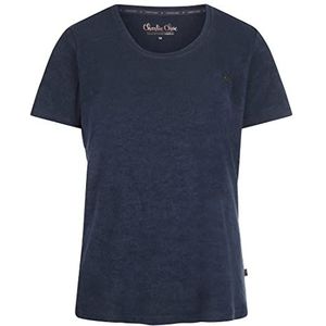Charlie Choe Dames Dames T-shirt Indigo, L