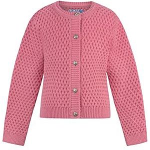 Stockerpoint Trachtenkids Franca gebreide jas voor meisjes, roze, standaard, roze, 152 cm