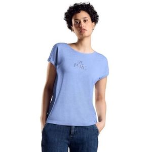 Street One Office_ls_partprint shirt voor dames, Ademen van luchtblauw, 46