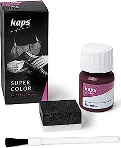 Kaps - Super Color - Verf Voor Leren Schoenen En Tassen - Bordeaux - 25 ml