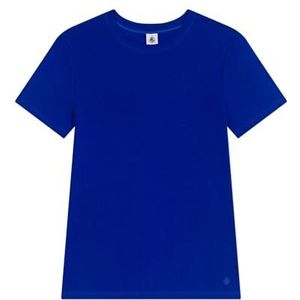 Petit Bateau T-shirt met korte mouwen voor dames, Blauw, XXS