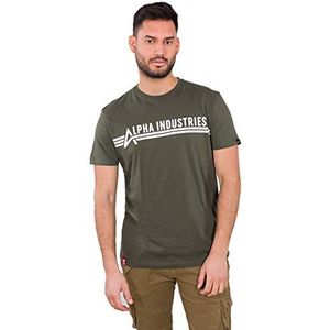 Alpha Industries Alpha Industries T Shirt voor Mannen Dark Olive