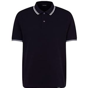 Seidensticker Heren Regular Fit Polo Shirt, donkerblauw, S, donkerblauw, S