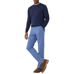 Hackett London Heren GMD Texture 5Pkt Broek, Blauw (Avio), 32W/34L, Blauw (Avio), 32W / 34L