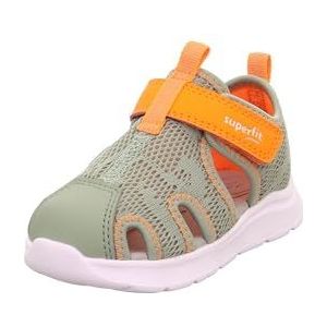 Superfit Wave sandalen voor jongens, lichtgroen oranje 7500, 25 EU