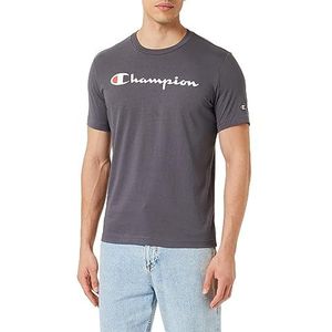 Champion Legacy American Classics-S-s Crewneck T-shirt voor heren, Grigio Grafite, XS