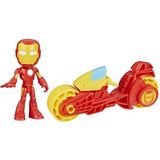 Hasbro Spidey and HIS Amazing Friends Motorcycle Iron Man