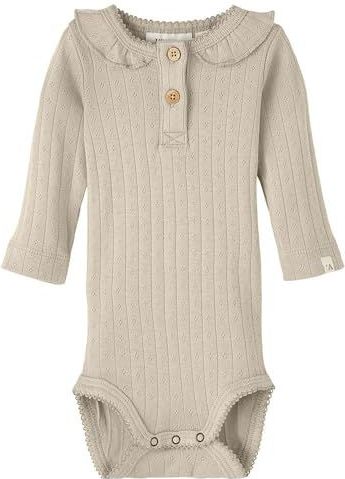 LIL' ATELIER BABY NBFRACHEL Romper Beige