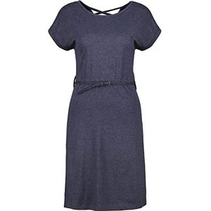 Alife and Kickin NoraAK A Shirt Dress dames zomerjurk, jurk, marineblauw, gemêleerd, S