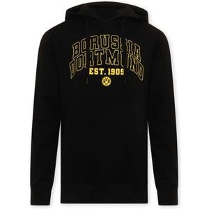 Borussia Dortmund BVB Hoodie, Zwart, S, Zwart, S